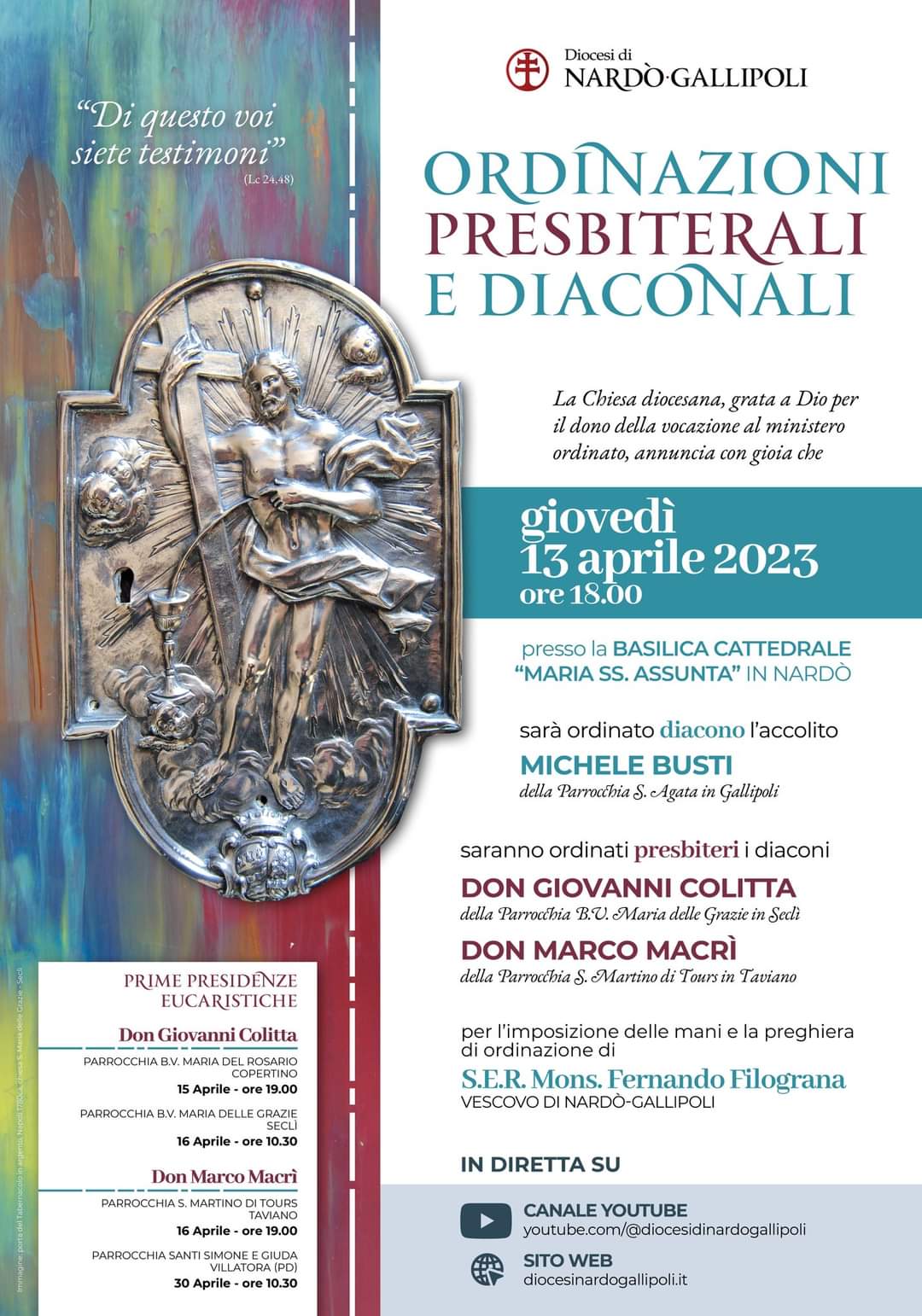 Grande festa per la nostra Chiesa Diocesana
