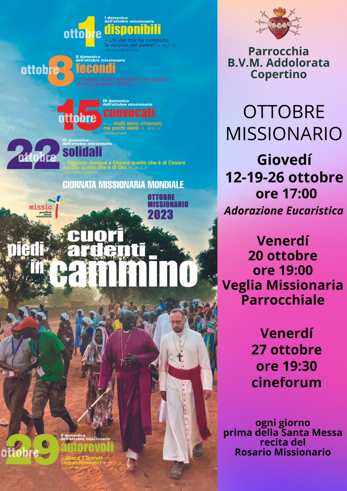 Ottobre Missionario in Parrocchia